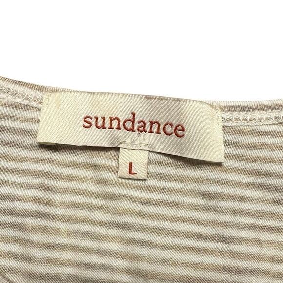 Sundance Ever Blooming Floral Mesh Layered Top Women’s Size Large Short Sleeve - Picture 3 of 6